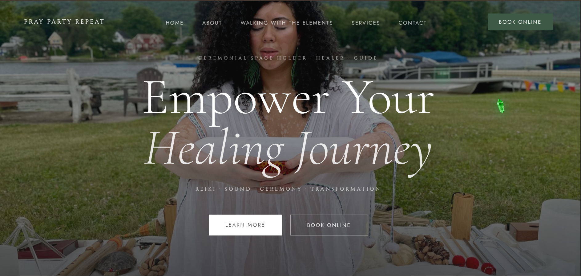 Pray Party Repeat — Reiki & Ceremony